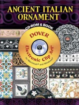 Paperback Ancient Italian Ornament [With CDROM] Book