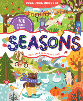 Hardcover Look, Find, Discover: Seasons Book