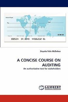 Paperback A Concise Course on Auditing Book