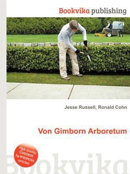 Paperback Von Gimborn Arboretum Book