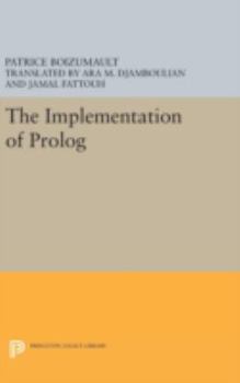 Hardcover The Implementation of PROLOG Book