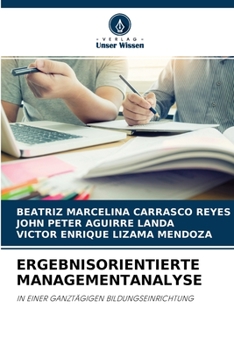 Paperback Ergebnisorientierte Managementanalyse [German] Book