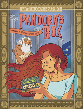 Pandora's Box: A Modern Graphic Greek Myth - Book  of the Mythology Graphics