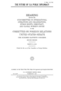 Paperback The future of U.S. public diplomacy Book