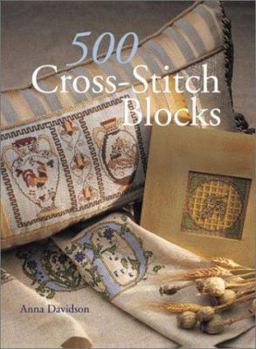 Hardcover 500 Cross-Stitch Blocks Book