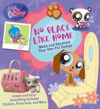 Spiral-bound No Place Like Home: Make Your Own Pet Homes and Carriers [With StickersWith Punch-Outs] Book