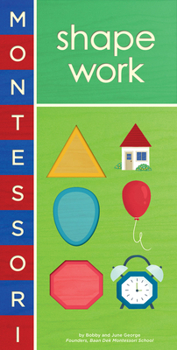 Board book Montessori: Shape Work Book