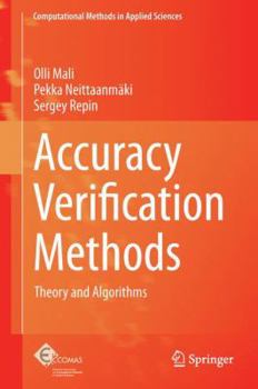 Hardcover Accuracy Verification Methods: Theory and Algorithms Book