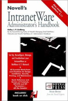 Paperback Novell's Intranetware Administrator's Handbook? Book