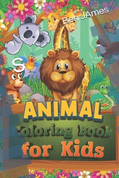 Paperback The Animal Coloring Book For kids Book