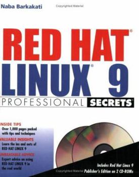 Paperback Red Hat Linux 9 Professional Secrets [With 2 CDROM's] Book