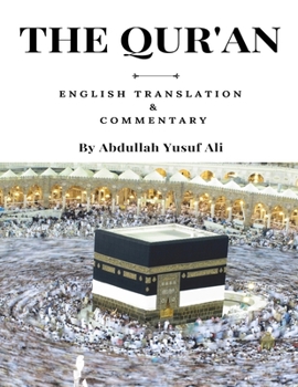 Paperback The Qur'an: English Translation & Commentary - Large Book