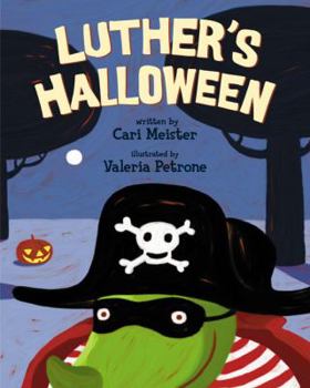 Hardcover Luther's Halloween Book