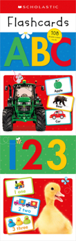 Paperback ABC & 123 Flashcard Double Pack: Scholastic Early Learners (Flashcards) Book