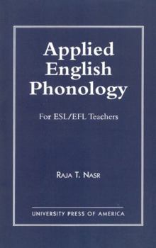 Paperback Applied English Phonology: For ESL/EFL Teachers Book