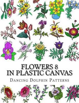 Paperback Flowers 8: in Plastic Canvas Book