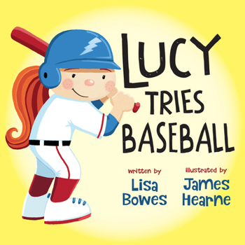 Paperback Lucy Tries Baseball Book