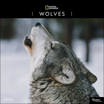 Calendar National Geographic: Wolves 2026 Wall Calendar Book