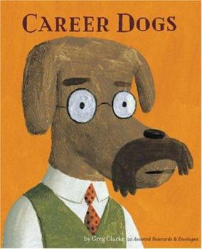 Hardcover Career Dogs Notecards: 20 Assorted Notecards and Envelopes Book