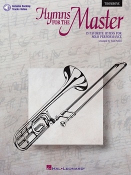 Paperback Hymns for the Master: Trombone Book