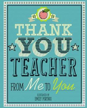 Hardcover Thank You Teacher Book