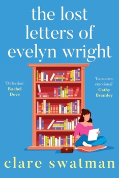 Paperback The Lost Letters of Evelyn Wright [Large Print] Book