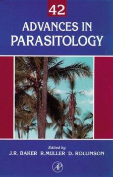 Hardcover Advances in Parasitology: Volume 42 Book