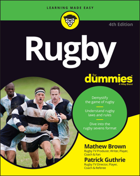 Paperback Rugby for Dummies Book