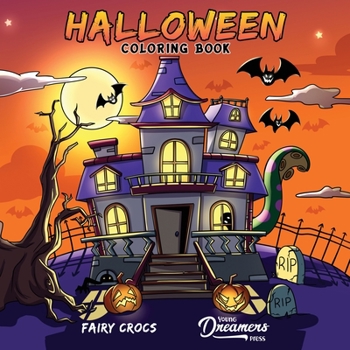 Paperback Halloween Coloring Book: For Kids Ages 4-8, 9-12 Book