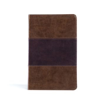Imitation Leather KJV Thinline Reference Bible, Saddle Brown Leathertouch Book