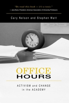 Paperback Office Hours: Activism and Change in the Academy Book