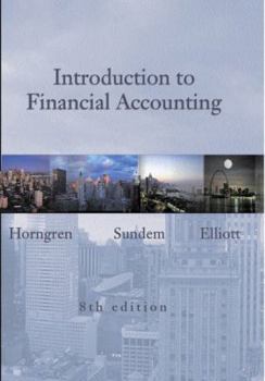 Hardcover Introduction to Financial Accounting Book