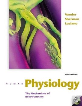 Hardcover Human Physiology: The Mechanism of Body Function Book