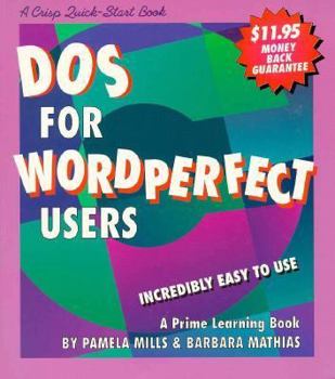 Paperback DOS for WordPerfect Users Book