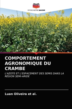 Paperback Comportement Agronomique Du Crambe [French] Book