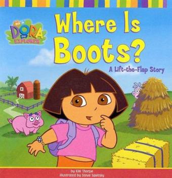 Paperback Where Is Boots?: A Lift-The-Flap Story Book