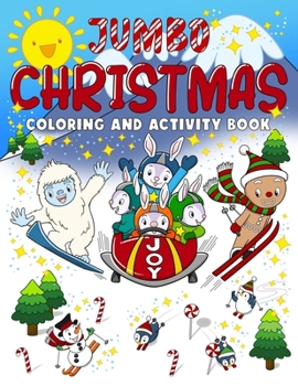 Paperback Jumbo Christmas Coloring and Activity Book