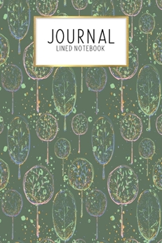 Journal Lined Notebook: Spring Boho Floral Springtime | Blank Lined Journal | Gratitude Journal | 6" x 9" 100 Pg |Motivational Quotes | Self-Care | Diary | Gift