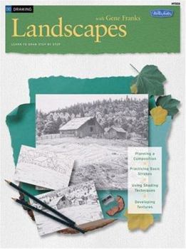 Paperback Drawing: Landscapes with Gene Franks Book
