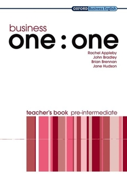 Paperback Business One: One Pre-Intermediate Teacher's Book: Teacher's Book