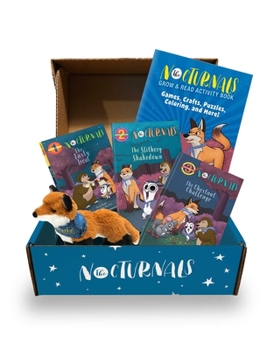 Paperback The Nocturnals Grow & Read Activity Box: Early Readers, Plush Toy, and Activity Book - Level 1-3 [With Plush] Book