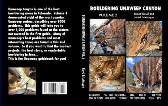 Paperback Bouldering Unaweep Canyon: Volume 2 Book