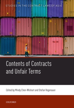 Hardcover Contents Contracts Unfair Terms Scla C Book