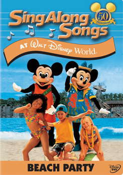DVD Sing Along Songs at Walt Disney World: Beach Party Book
