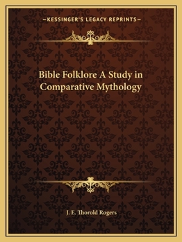 Paperback Bible Folklore A Study in Comparative Mythology Book