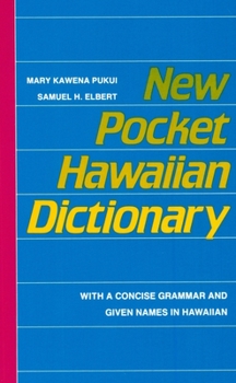 Paperback New Pocket Hawaiian Dictionary Book