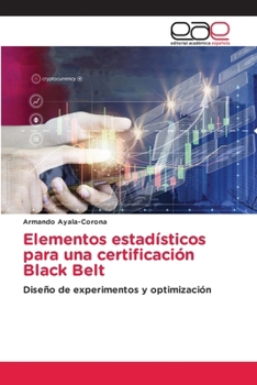 Paperback Elementos estadísticos para una certificación Black Belt [Spanish] Book