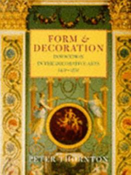 Paperback FORM AND DECORATION /ANGLAIS Book