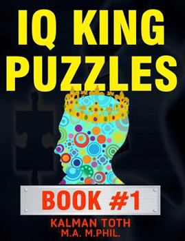 Paperback IQ King Puzzles: Book #1 Book