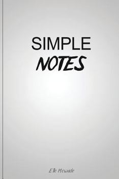 Paperback Simple: Notes Book